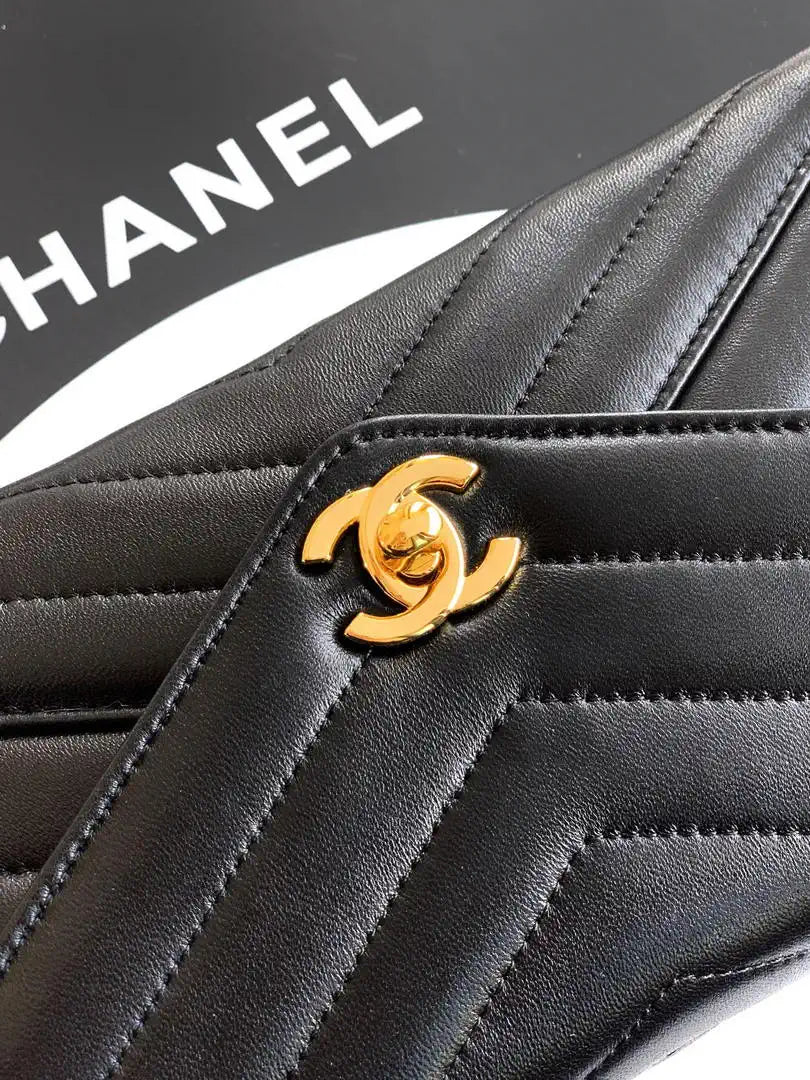 Chanel AS9100 26X Series Clutch Bag AS6646 Black