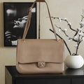 Chanel AS9101 Clarence 2026 SS Runway Collection Shopping Bag Nude Pink