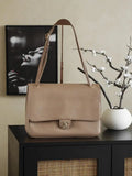 Chanel AS9101 Clarence 2026 SS Runway Collection Shopping Bag Nude Pink