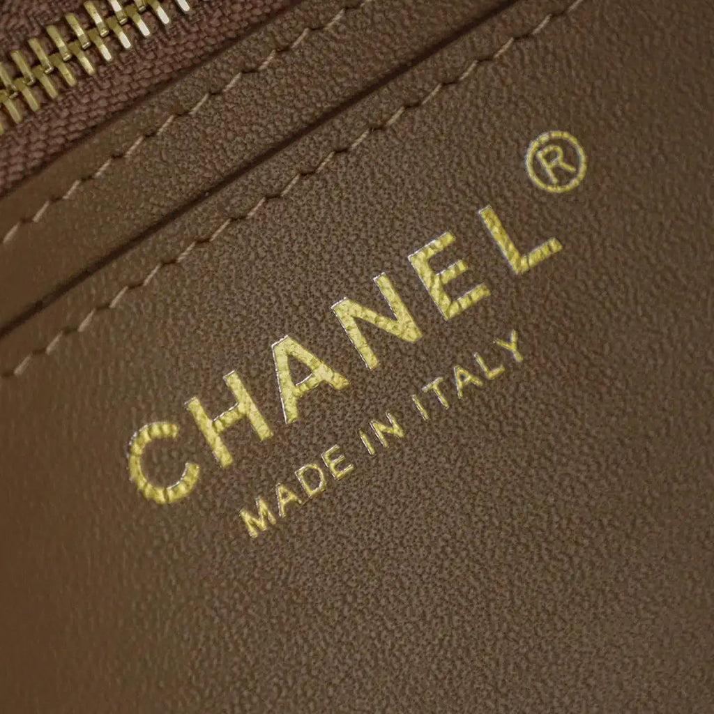 Chanel AS9101 Clarence 2026 SS Runway Collection Shopping Bag Nude Pink