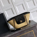 Chanel AS9904 Vegetable basket Shopping Bag Calfskin Nature As5951