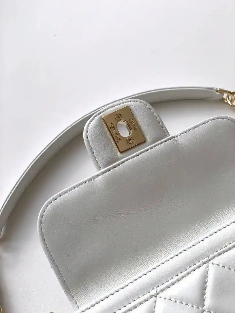 Chanel AS9904 Vegetable basket Shopping Bag Calfskin Nature As5951