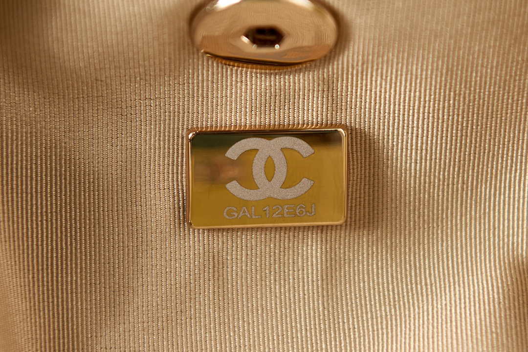 Chanel Backpack Duma Yellow Lambskin CC AS2908 Gold - Default Title - View 9