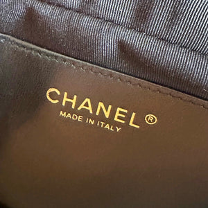 Chanel Backpack Metallic Lambskin & Gold-Tone Metal AS4621 Black - Default Title - View 8