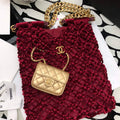 Chanel Bag 99126 Small Box Bag Shoulder bag red - Default Title - View 1