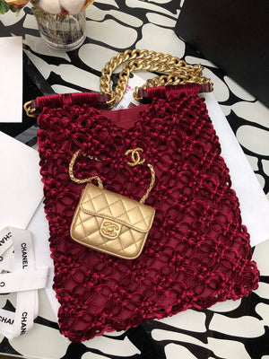 Chanel Bag 99126 Small Box Bag Shoulder bag red - Default Title - View 1