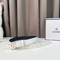 Chanel Belts Designer Calfskin Gold-Tone Metal Resin Diamante wide 3.0CM AA0578
