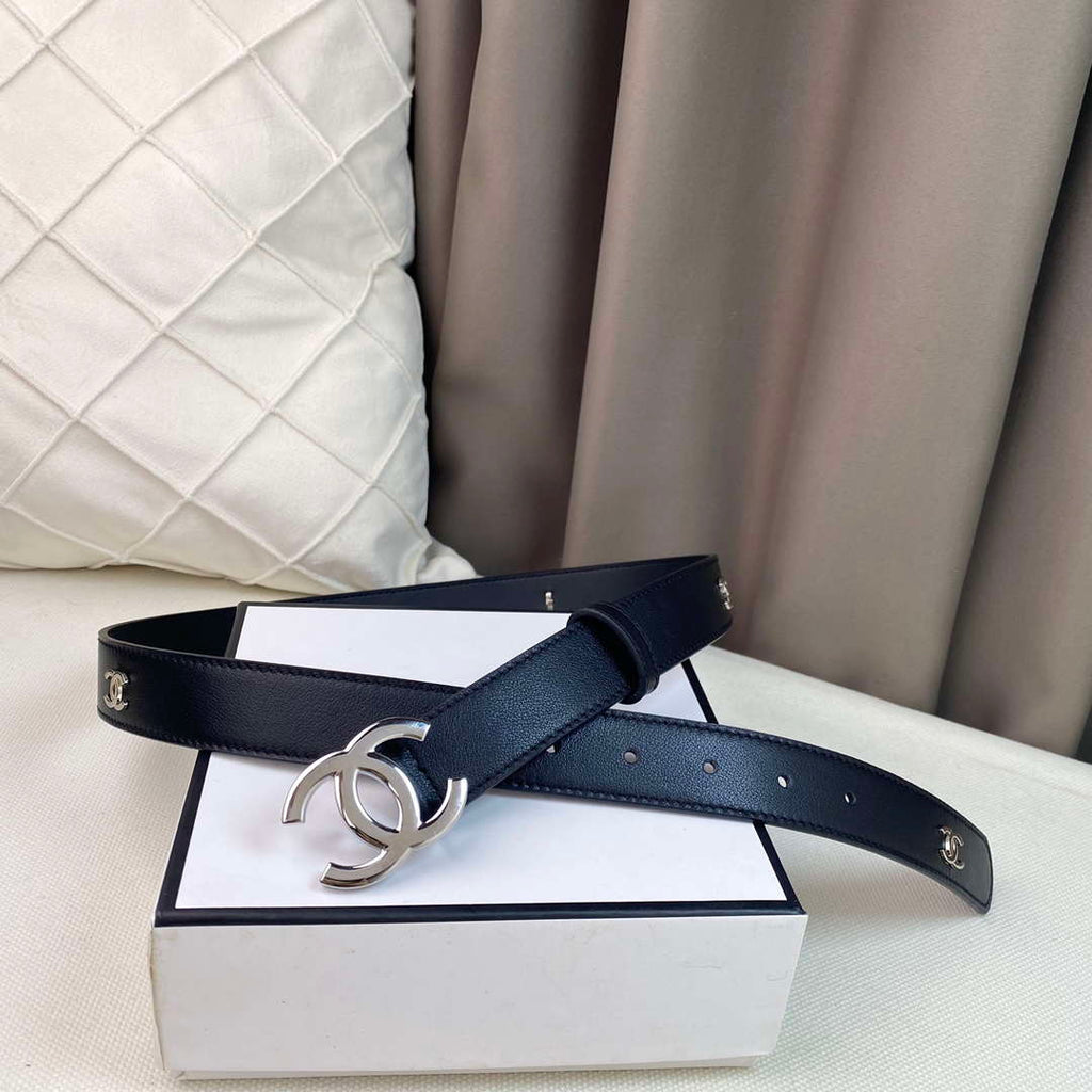 Chanel Belts Designer Calfskin Gold-Tone Metal Resin Diamante wide 3.0CM AA0581