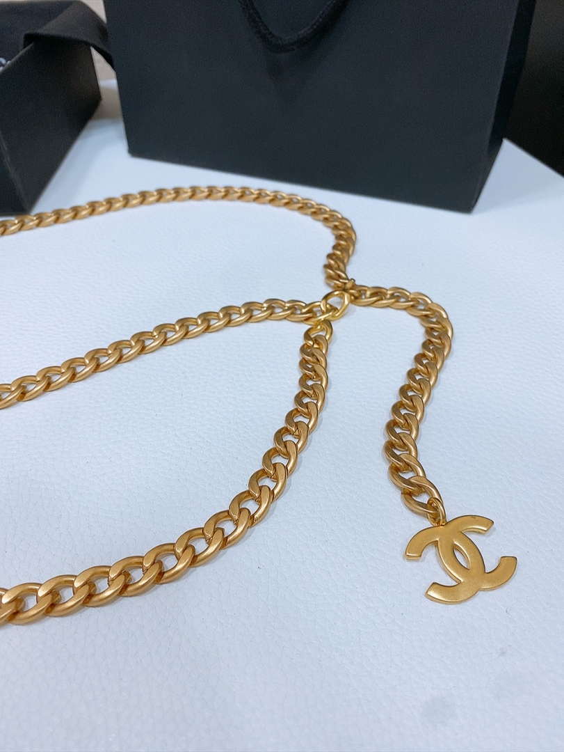 Chanel brass metal Classic chain logo waist chain AA0959 - '--Please Select-- - View 8