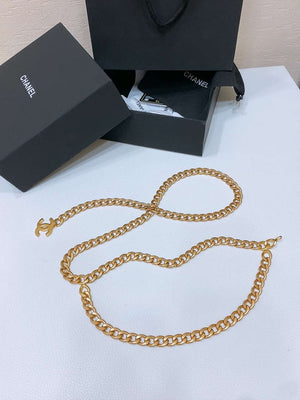 Chanel brass metal Classic chain logo waist chain AA0959 - '--Please Select-- - View 9