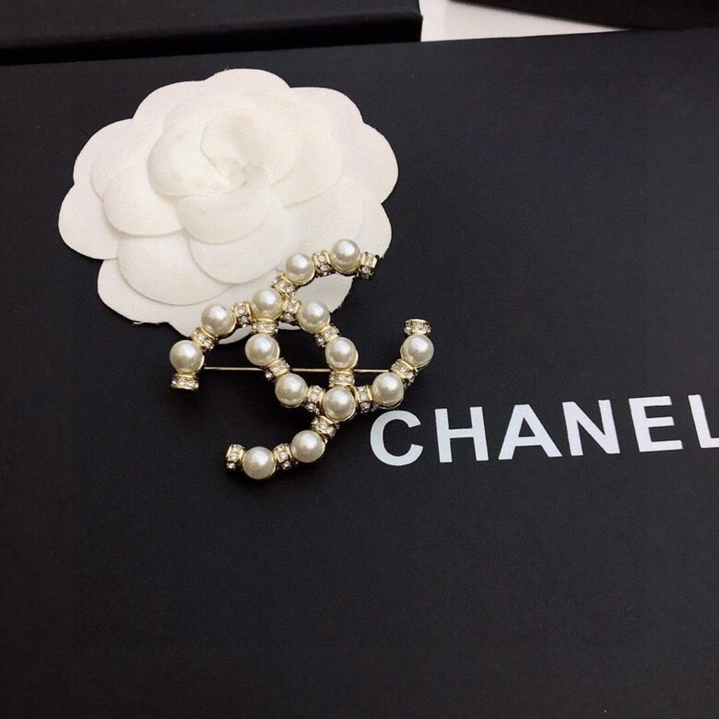 Chanel Brooch Chanel Designer Jewelry CC30663 - Default Title - View 1