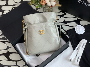 Chanel Bucket Bag 99128 Shoulder bag Gray - Default Title - View 1