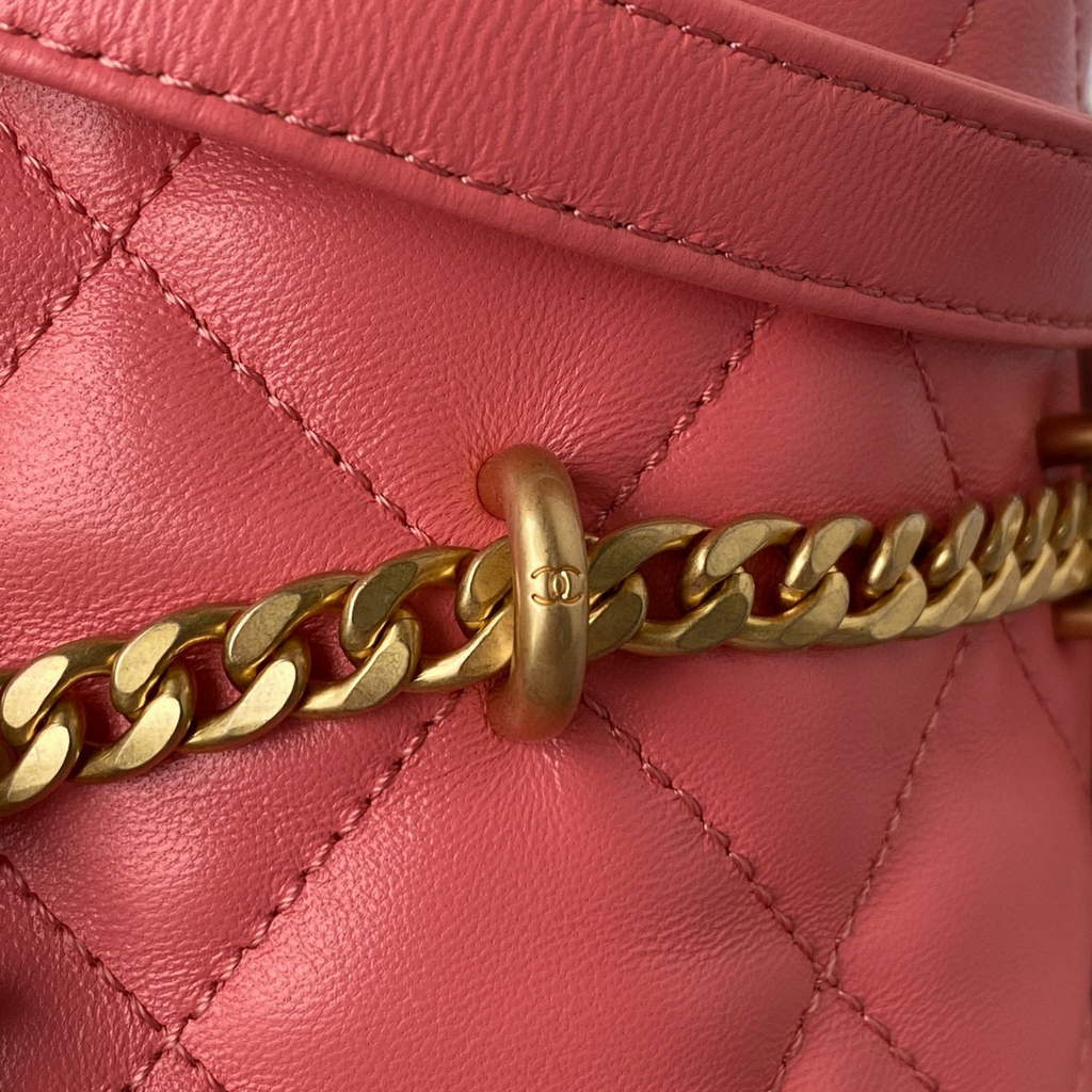 Chanel Bucket Bag Lambskin AS3116 Pink