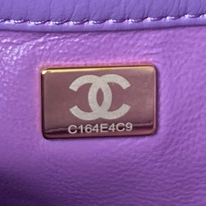 Chanel Bucket Bag Lambskin AS3116 Purple - Default Title - View 9