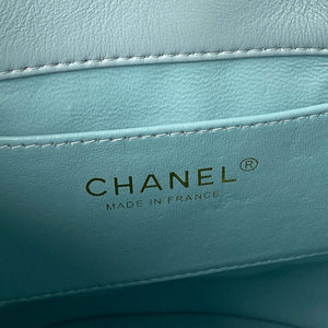 Chanel Bucket Bag Lambskin AS3116 Blue - Default Title - View 8