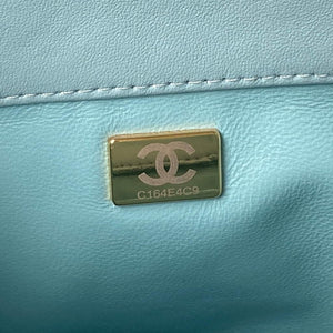 Chanel Bucket Bag Lambskin AS3116 Blue - Default Title - View 9