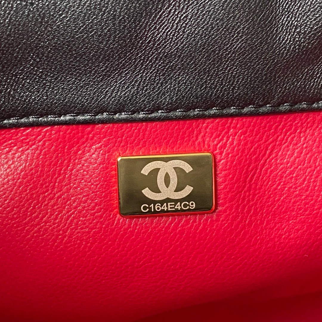 Chanel Bucket Bag Lambskin AS3116 Black