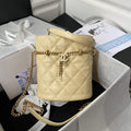 Chanel Bucket Bag Lambskin AS3116 Yellow - Default Title - View 1