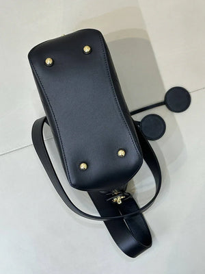 Chanel Bucket Bag Lambskin & Gold-Tone Metal AP6268 Black - Default Title - View 9