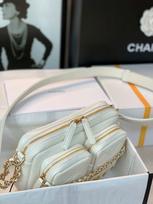 Chanel Camera Case AS2923 Bag White - Default Title - View 4