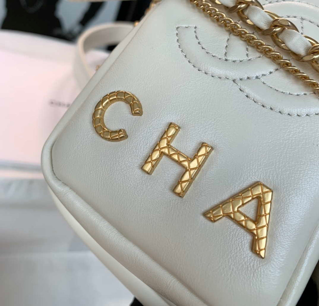 Chanel Camera Case AS2923 Bag White