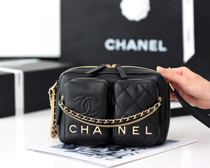 Chanel Camera Case Black AS2923 Bag - Default Title - View 4