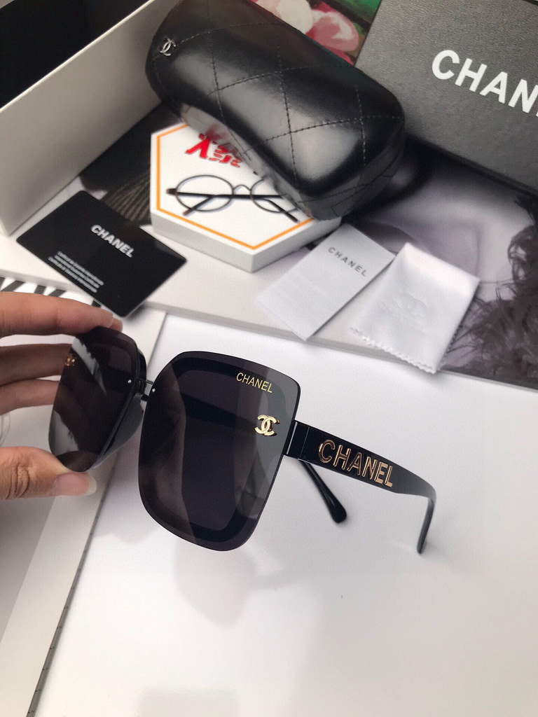 Chanel Cat Eye Sunglasses Chanel Shield Sport Fashion Show 993496