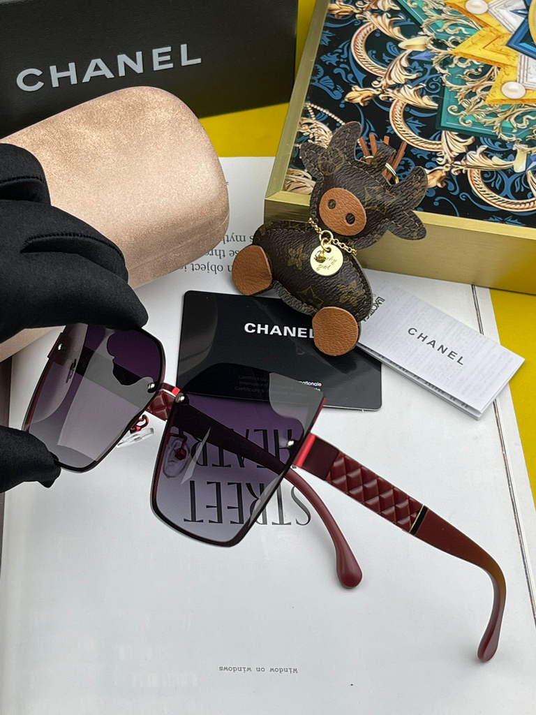 Chanel Cat Eye Sunglasses Chanel Shield Sport Fashion Show 993572