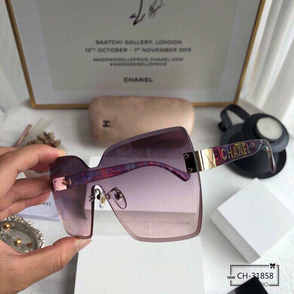Chanel Cat Eye Sunglasses Chanel Shield Sport Fashion Show 993591