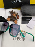 Chanel Cat Eye Sunglasses Chanel Shield Sport Fashion Show 993596