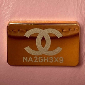 Chanel CC AS2681 Flap Bag With top Handle Calfskin Pink - Default Title - View 9