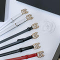 Chanel CC resin white with chain teeth gold and silver logo buckle 1.5cm AA0920 - '--Please Select-- - View 1