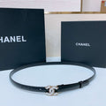 Chanel CC resin white with chain teeth gold and silver logo buckle 1.5cm AA0921 - '--Please Select-- - View 1