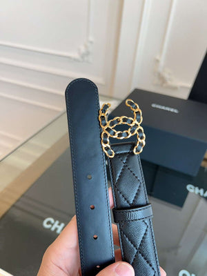 Chanel CC Sheepskin leather 3.0cm belt AA0941 - '--Please Select-- - View 5