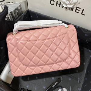 Chanel CF A01113 Classic Flap Bag in Lambskin Light Pink - Default Title - View 5
