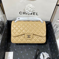 Chanel CF A01113 Classic Flap Bag in Lambskin Apricot - Default Title - View 1