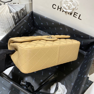 Chanel CF A01113 Classic Flap Bag in Lambskin Apricot - Default Title - View 7