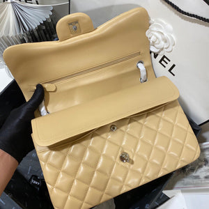 Chanel CF A01113 Classic Flap Bag in Lambskin Apricot - Default Title - View 8