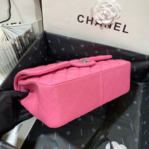Chanel CF A01113 Classic Flap Bag in Lambskin Pink - Default Title - View 7