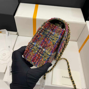 Chanel CF A1115 Mini Flap Bag Wool Tweed - Default Title - View 7
