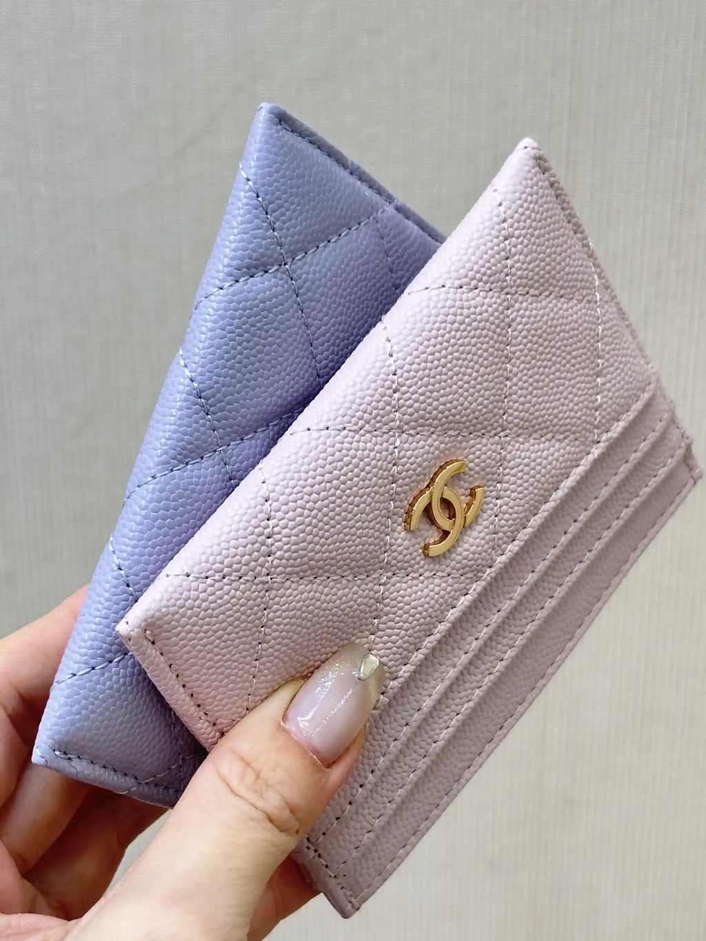 Chanel Classic Card Holder Grained Calfskin & Gold AP4472