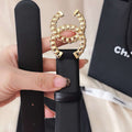Chanel classic double C belt 3.0Cm leather AA0954 - '--Please Select-- - View 1
