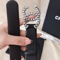 Chanel classic double C belt 3.0Cm leather AA0956 - '--Please Select-- - View 1