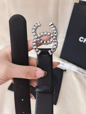 Chanel classic double C belt 3.0Cm leather AA0956 - '--Please Select-- - View 1