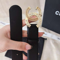 Chanel classic double C belt 3.0Cm leather AA0958 - '--Please Select-- - View 1