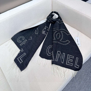 Chanel Classic Scarf Designer Scarf C88728 - Default Title - View 5
