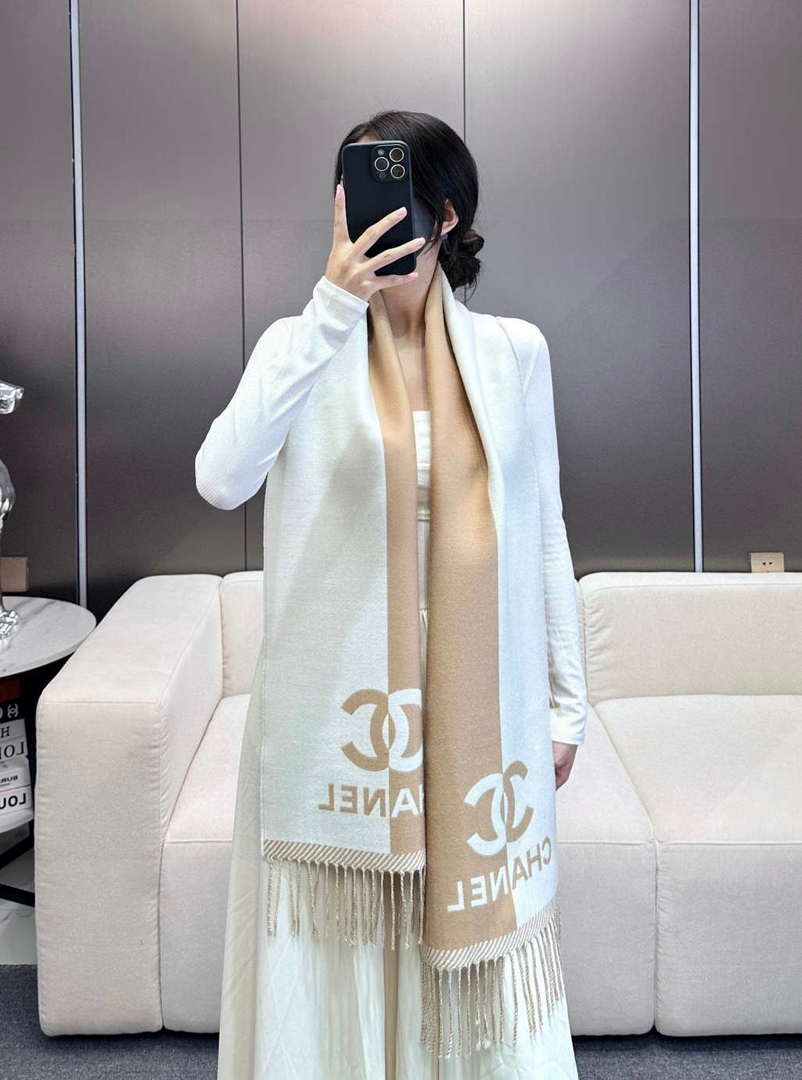 Chanel Classic Scarf Designer Scarf C88733