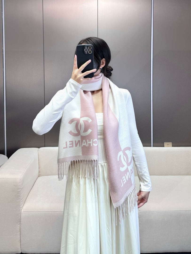 Chanel Classic Scarf Designer Scarf C88734
