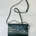 Chanel Clutch with Chain Crocodile Embossed Calfskin AP5233 Green - Default Title - View 1