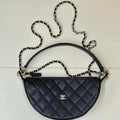 Chanel Clutch with chain Lambskin & Gold-Tone Metal AP5094 Black - Default Title - View 1